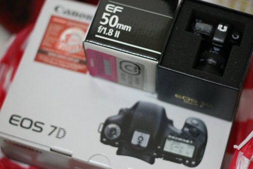 Belphegor (Canon EOS 7D), Squalo (EF 50mm f/1.8 II), Rasiel (4GB Canon EOS 5D II USB Drive)